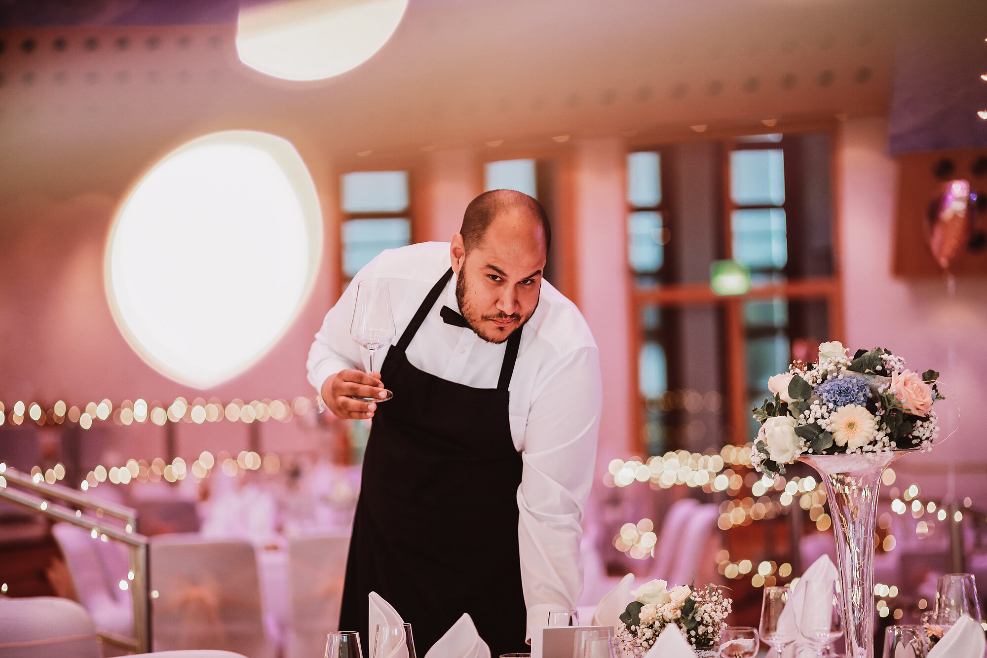 Von Fingerfood bis festliches Menü - unser Cateringpartner geht Ihren Wünschen nach. Foto: Dave Stonies für Portobello Catering