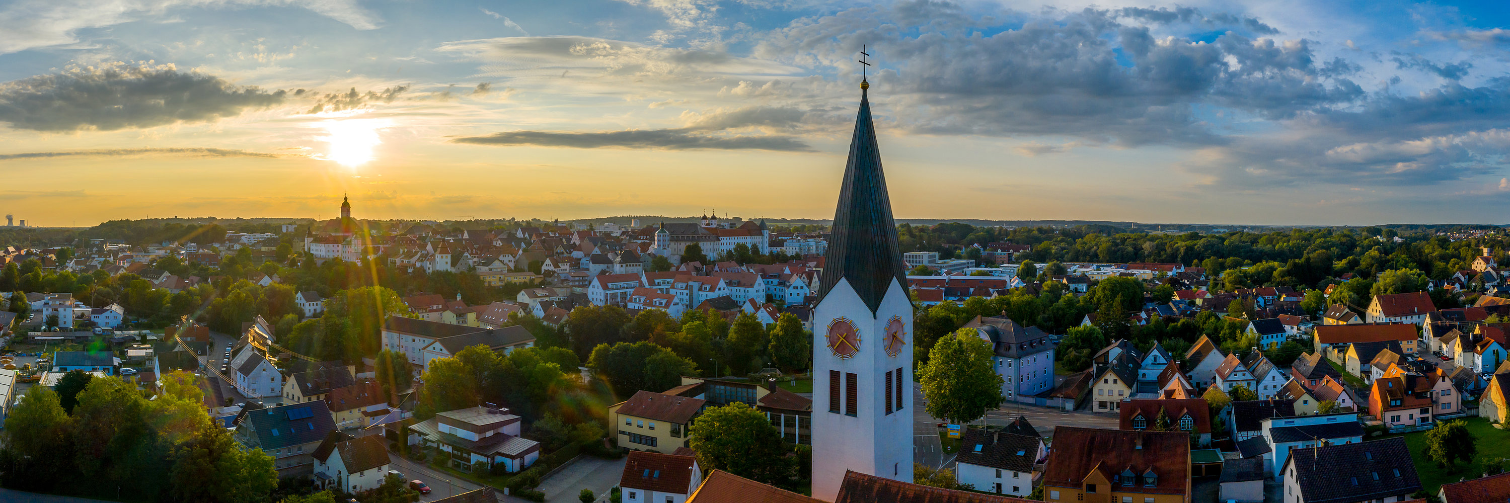 Stadtansicht. Foto: Philipp Röger für die Stadt Günzburg